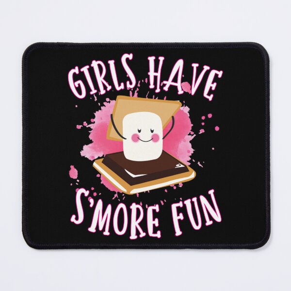 Item preview, Funny Smores Camping Girls Have Smore Fun Camper Glamping designed and sold by alice12S56.