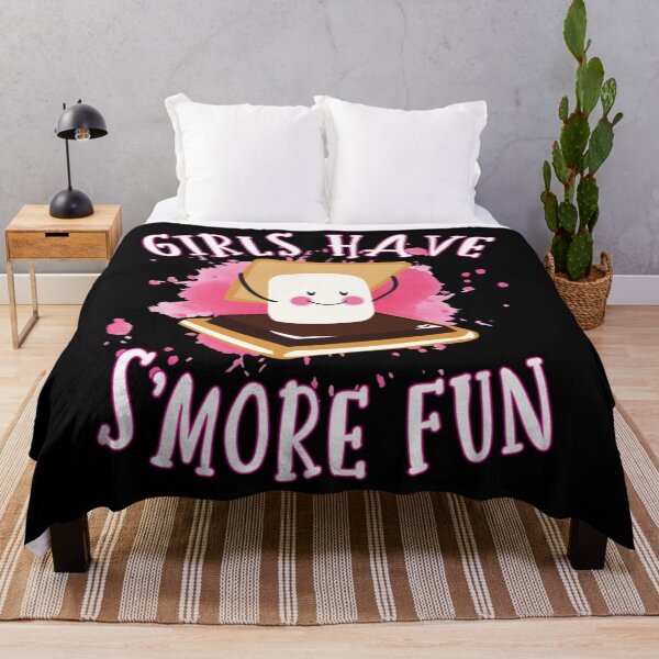 Item preview, Funny Smores Camping Girls Have Smore Fun Camper Glamping designed and sold by alice12S56.