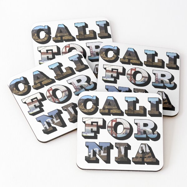 Item preview, California w/ National Landmarks designed and sold by Pajamurai.