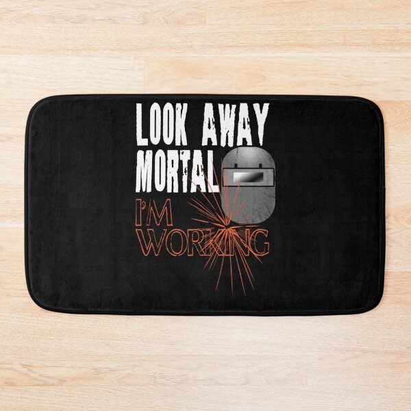 Item preview, Funny Welder Shirts Look Away Mortal I'm Working Welding Tee designed and sold by alice12S56.