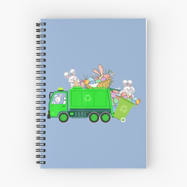 Item preview, Bunny Riding Garbage Truck  designed and sold by cocanut.
