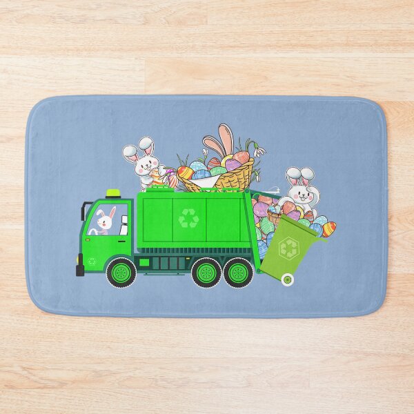 Item preview, Bunny Riding Garbage Truck  designed and sold by cocanut.