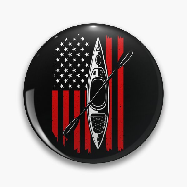 Item preview, Funny Kayaking Cool American Flag Kayak designed and sold by Alice12Trainorx.