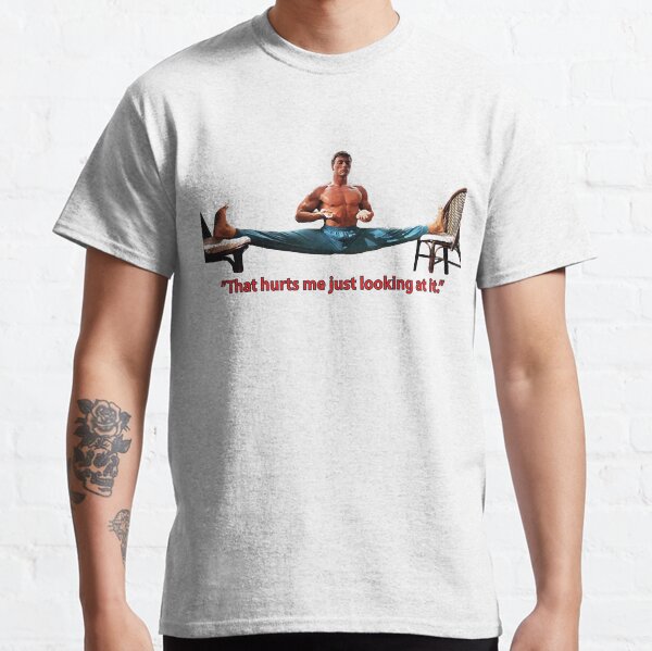 Bloodsport-Szene, Jean Claude Van Damme-Epic Split Classic T-Shirt