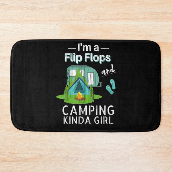 Item preview, Funny Womens Camping Flip Flops Roadtrips RV designed and sold by alice12S56.