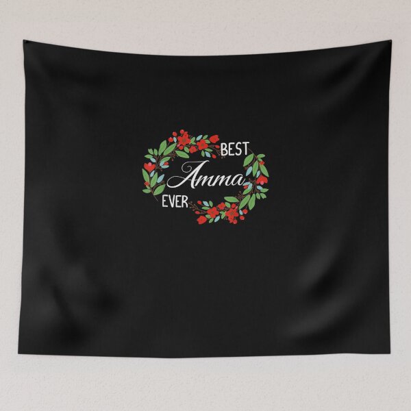 Item preview, Best Amma Ever Icelandic Grandmother Mother's Day Flowers designed and sold by BanDicker.