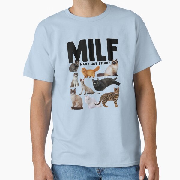 Aperçu de l'œuvre  Homme j'aime les félins chats drôles créée et vendue par cocanut.