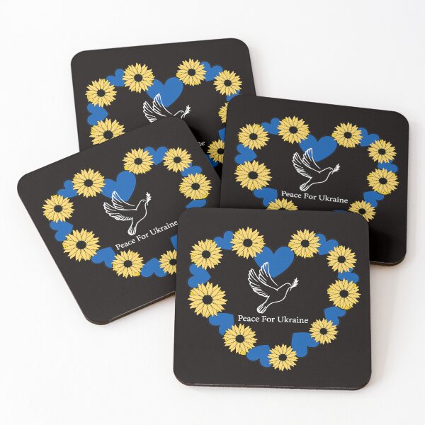 Item preview, Ukraine Sunflower Heart designed and sold by desireedickens.
