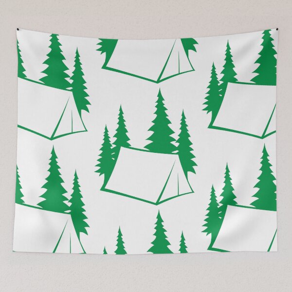 Item preview, Camp Site - green designed and sold by LudlumDesign.