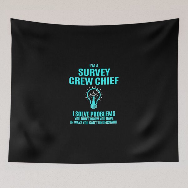 Item preview, Survey Crew Chief - I Solve Problems Job Gift designed and sold by melissaval2.