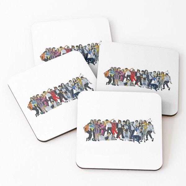 Item preview, MJ Dancefloor Original Watercolour Art Print designed and sold by PatricHenadez.