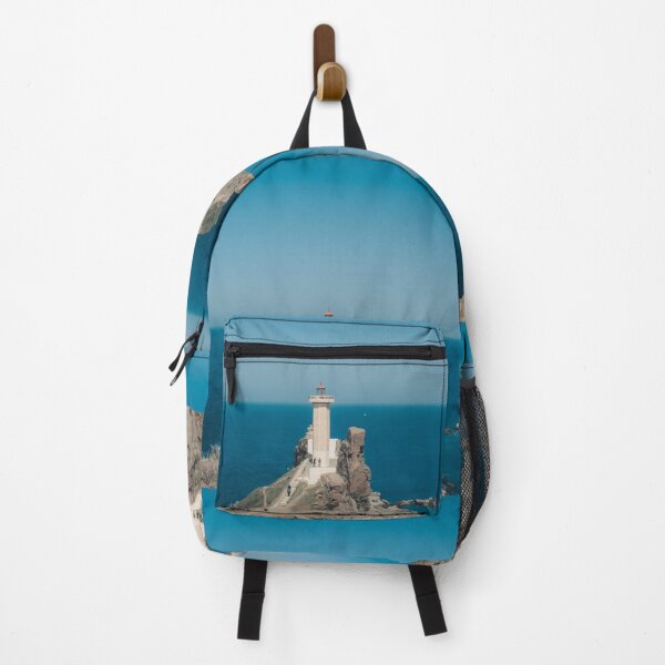 Item preview,  Lighthouse on the edge of the sea  & Deep blue ocean water  designed and sold by anisbbmbrush.