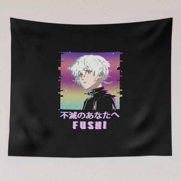 Item preview, Super Immortals Human Enduring Energy To Your Eternity Japanese Vaporwave Fushi Fumetsu No Anata E G designed and sold by StaceyKilpatrvi.