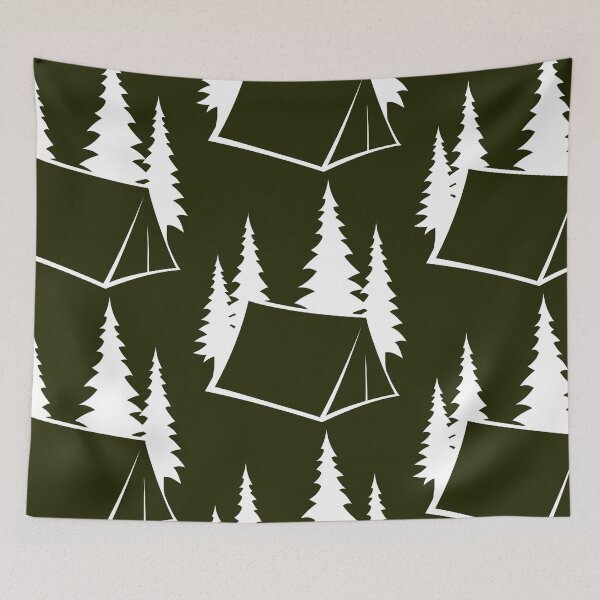 Item preview, Camp Site - white designed and sold by LudlumDesign.