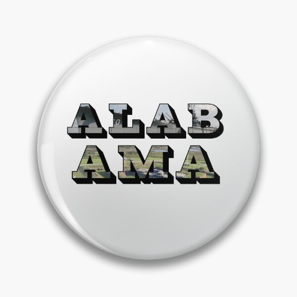 Item preview, Alabama w/ National Landmarks designed and sold by Pajamurai.