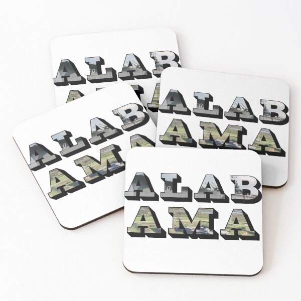 Item preview, Alabama w/ National Landmarks designed and sold by Pajamurai.