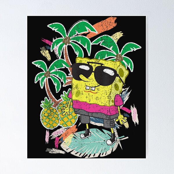 Item preview, SpongeBob SquarePants Tropical designed and sold by TuanVinhTR.