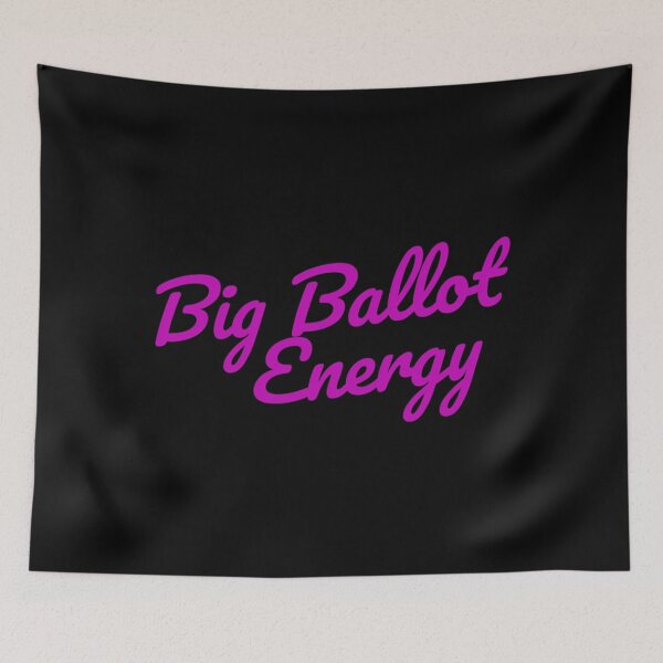 Item preview, Big Ballot Energy Shirt Fitted . designed and sold by matecarolyn.