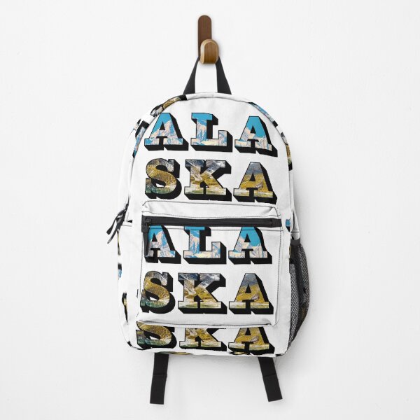 Item preview, Alaska w/ Natural Landmarks designed and sold by Pajamurai.