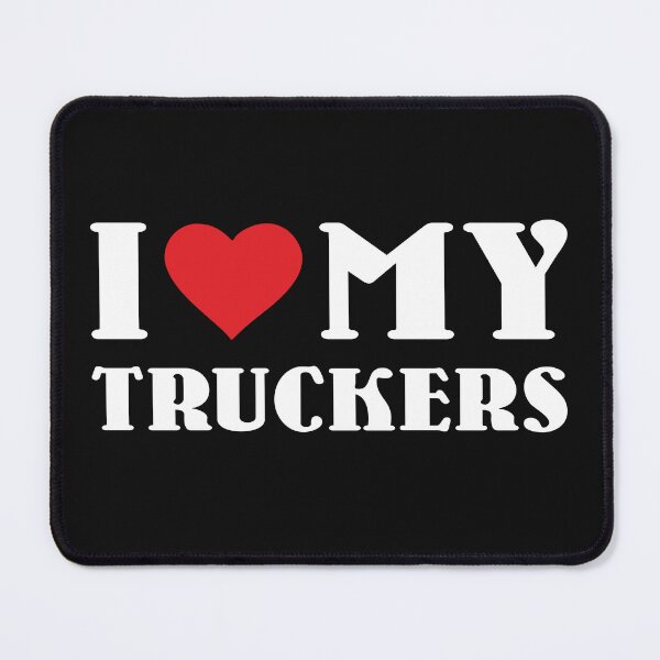 Item preview, I Heart My Truckers I Love Trucker Support Gifts designed and sold by alenaz.