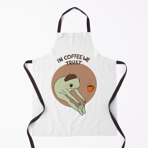 Item preview, In Coffee We Trust Frog designed and sold by gvanminh22.