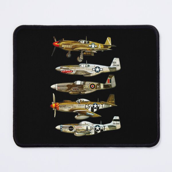 Item preview, North American P-51 Mustang WW2 Fighter T-Shirt designed and sold by Lieabs08.