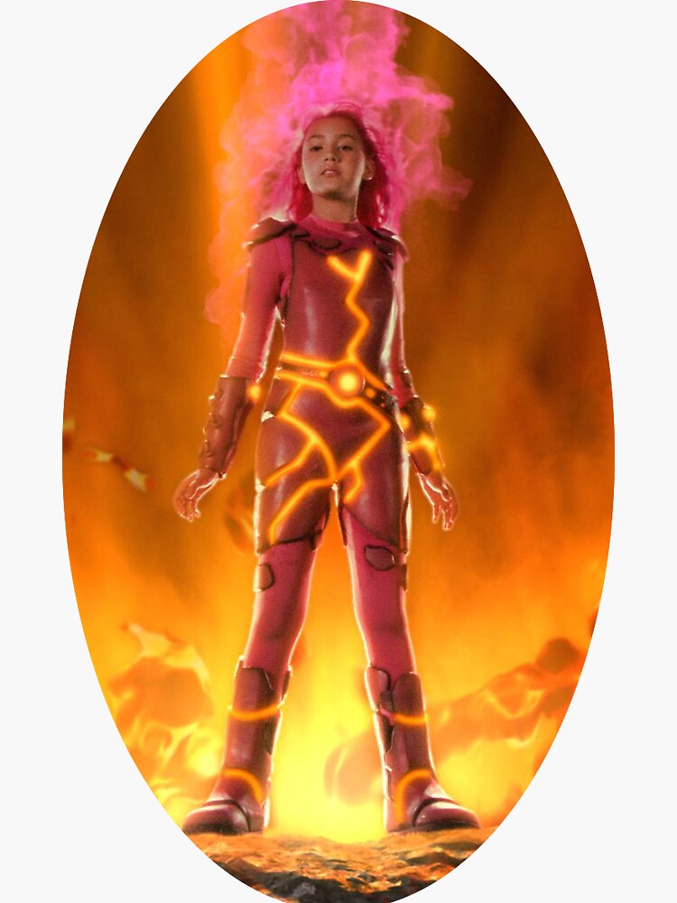 "LAVAGIRL" Sticker for Sale by Ian Armstrong Redbubble