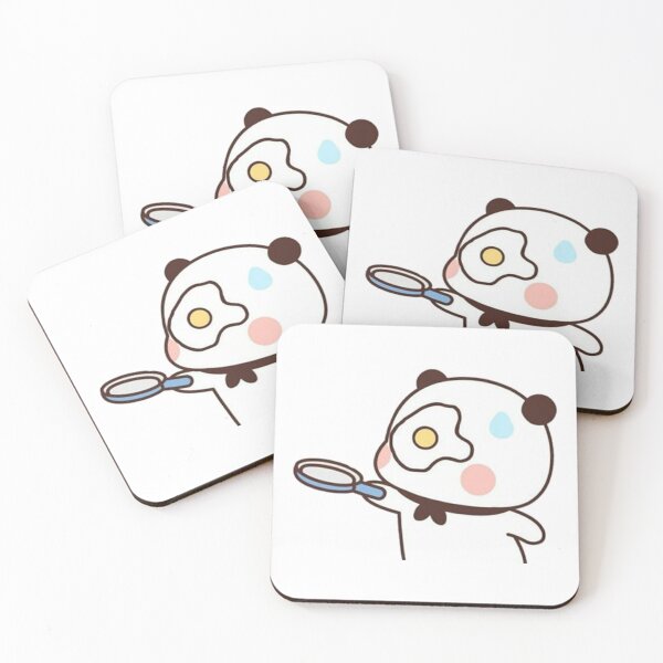 Item preview, Masterchef Bubu Is Frying Egg for Dudu 2, Panda Bear Bubu and Dudu Couple designed and sold by Collins Gonzales.