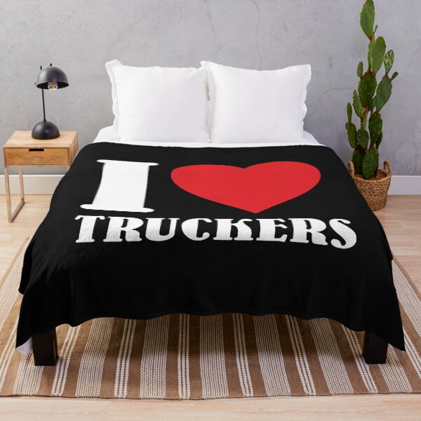 Item preview, I Love Truckers Red Heart Truck Driver Lover Truckers Support Gifts designed and sold by alenaz.