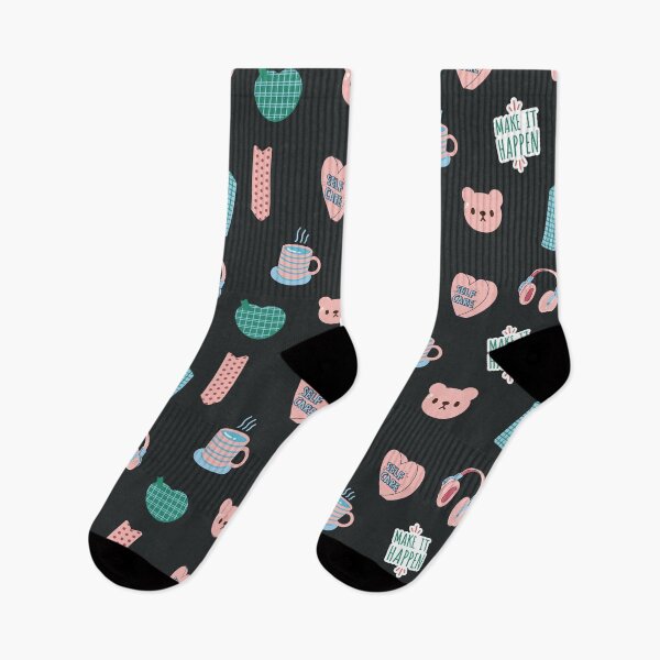 Item preview, Cute Bear Masking Tape Headphone Coffee Positivity Pink Pack #2 Aesthetic designed and sold by JooArtPrints  ★★★★★.