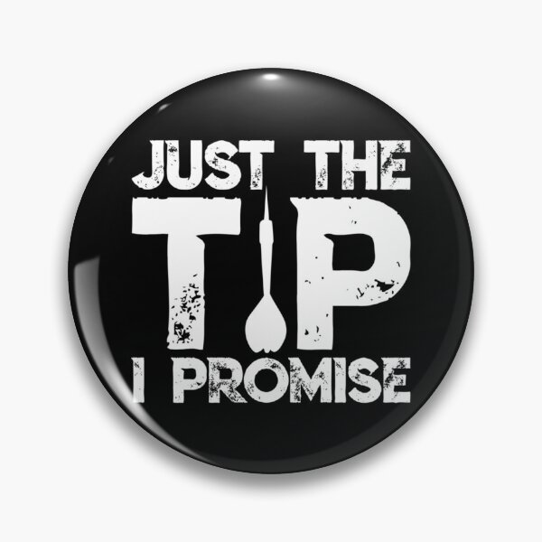 Item preview, Funny Just The Tip I Promise Dart Darts Player Gift Gear Essential T-Shirt designed and sold by stewaales6.