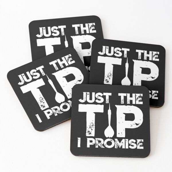 Item preview, Funny Just The Tip I Promise Dart Darts Player Gift Gear Essential T-Shirt designed and sold by stewaales6.