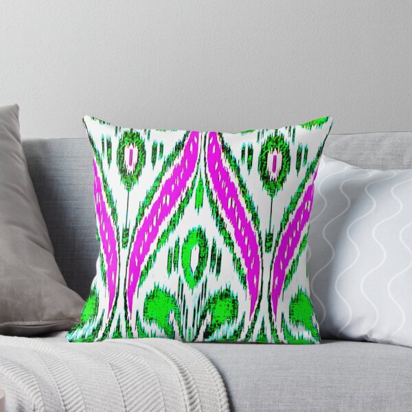 Artikelvorschau, Usbekische Ikat-Blumenmuster, Ikat-Muster, usbekische Ikat-Designs entworfen und verkauft von LeFabriqueOuz.