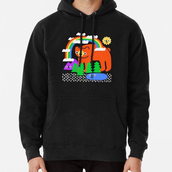 Funky Forest Pullover Hoodie