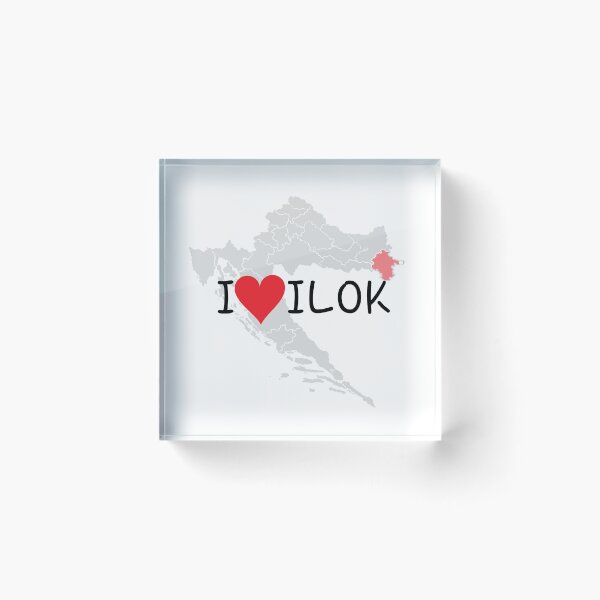 Item preview, "I Love Ilok" designed and sold by MC Art Studio.