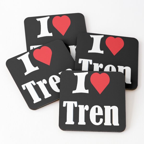 Item preview, I Love Tren designed and sold by Shrewd Mood.