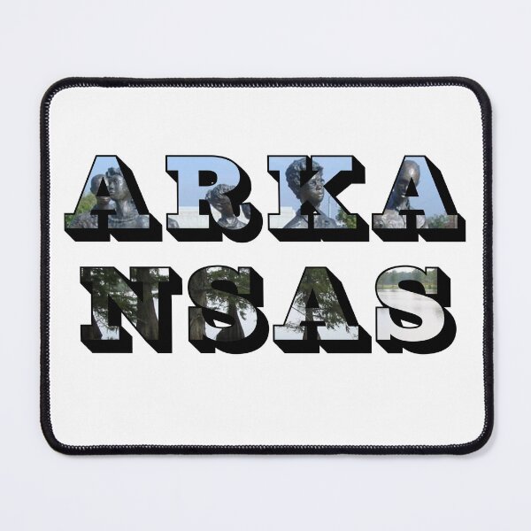 Item preview, Arkansas w/ Historical Landmarks designed and sold by Pajamurai.
