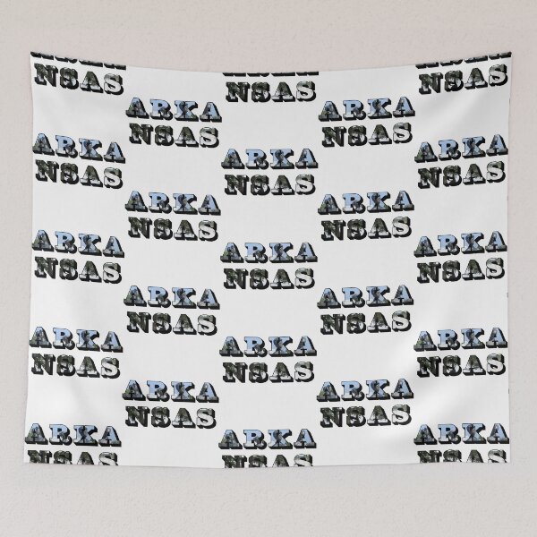 Item preview, Arkansas w/ Historical Landmarks designed and sold by Pajamurai.