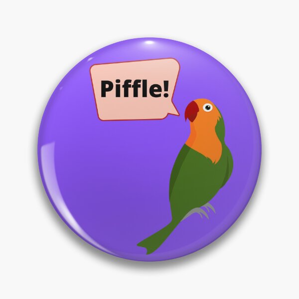 Item preview, Grumpy Parrot | Piffle! designed and sold by NineSevenFour.