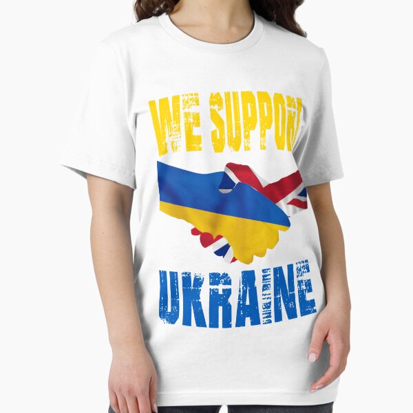 Item preview, Shake hands with Ukraine and United Kingdom hand flag we stand with ukraine   designed and sold by Cristan74.