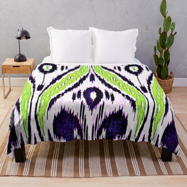 Item preview, Uzbek Ikat floral designs ikat patterns, Uzbek Ikat designs designed and sold by LeFabriqueOuz.