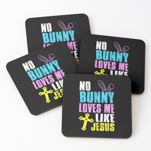 Item preview, No Bunny Loves Me Like Jesus, Easter Gift Idea designed and sold by FNStuff.
