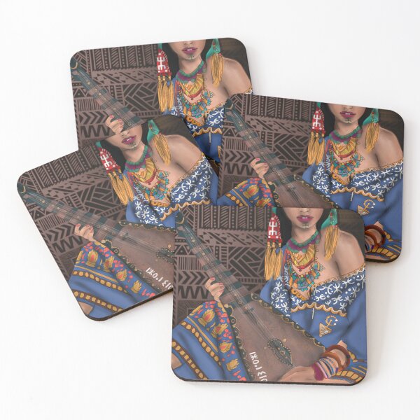 Item preview,  Kabyle Amazigh woman portrait berbere arif vibes 3 designed and sold by azghari.