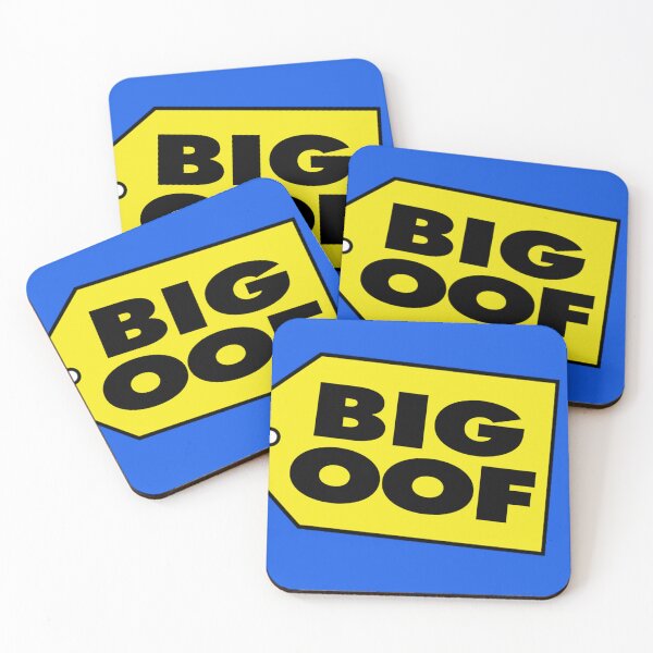 Item preview, Big OOF Store Logo Parody  Sticker designed and sold by SvensReiprich.