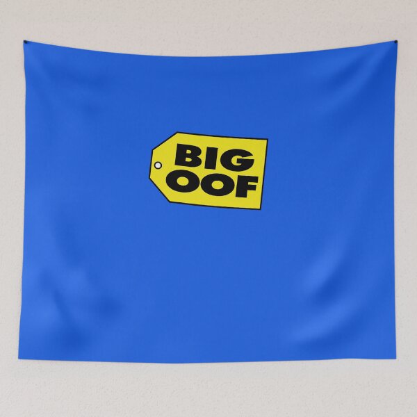Item preview, Big OOF Store Logo Parody  Sticker designed and sold by SvensReiprich.