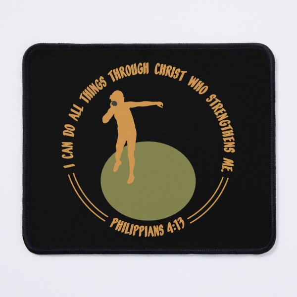 Item preview, Philippians 413 Shot Put Fitted T-Shirt designed and sold by samirdari7.