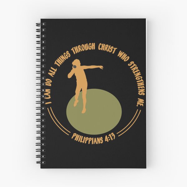 Item preview, Philippians 413 Shot Put Fitted T-Shirt designed and sold by samirdari7.