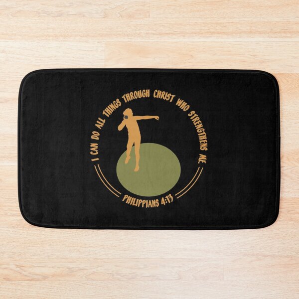 Item preview, Philippians 413 Shot Put Fitted T-Shirt designed and sold by samirdari7.