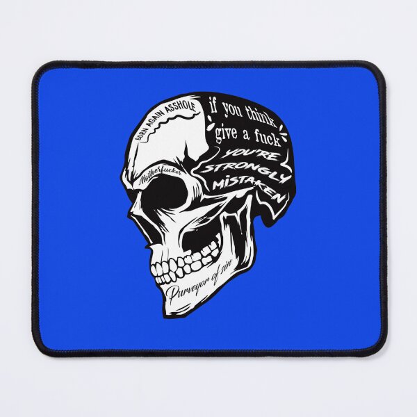 Item preview, Black and white skull motorcycle Sticker designed and sold by SabinesDirks.