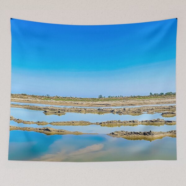Item preview, Water Stream Clear Blue Sky Sand designed and sold by Saim-Photos.